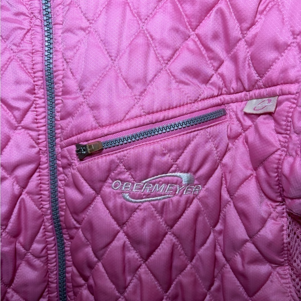 Vintage Pink Obermeyer Lightweight Jacket - size 6 - Picture 2 of 5